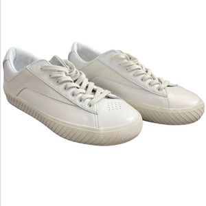 By Far white sneakers